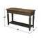 International Concepts Rectangle Vista Console/Sofa Table, 48 W, 16 L, 30 in H, Wood, Hickory/Washed Coal OT45-15S - alternate 2